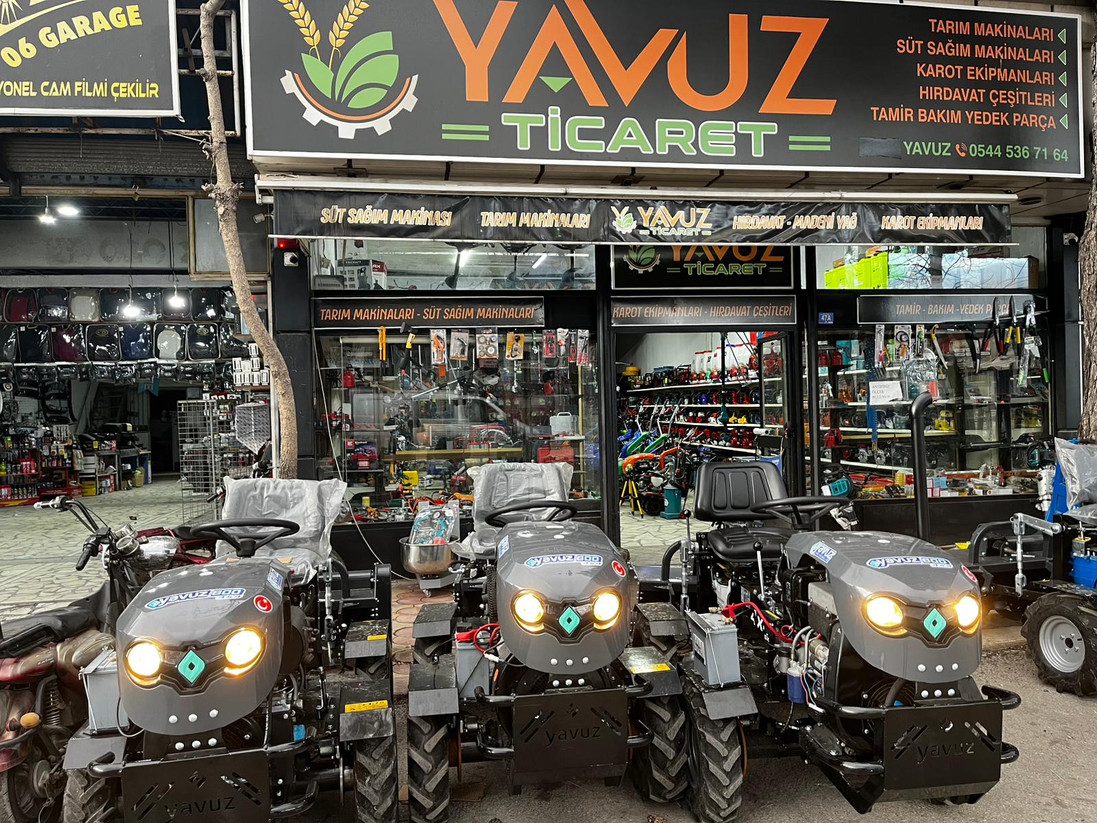 YAVUZ 4X4 ARKADAN ÇAPALI MİNİ TRAKTÖR
