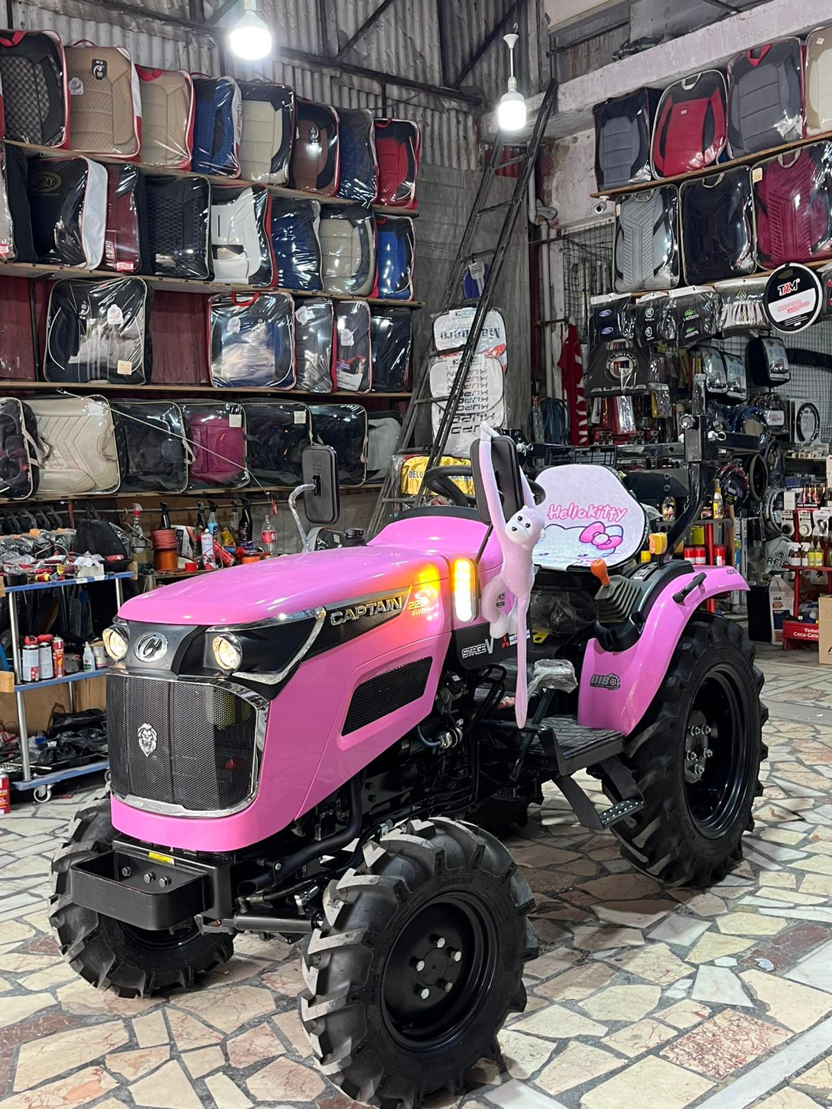 CAPTAİN BAHÇE TRAKTÖRÜ 4X4